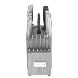 Discontinued 15pc Stainless Steel Block Set with Grey Block 1