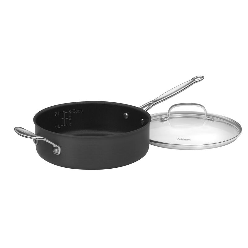 Chef's Classic&trade; Nonstick Hard Anodized 3.5 Quart Saut&eacute; Pan