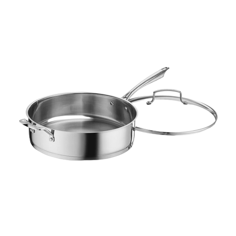 Professional Series&trade; Cookware 6 Quart Saut&eacute; Pan with Helper Handle & Cover