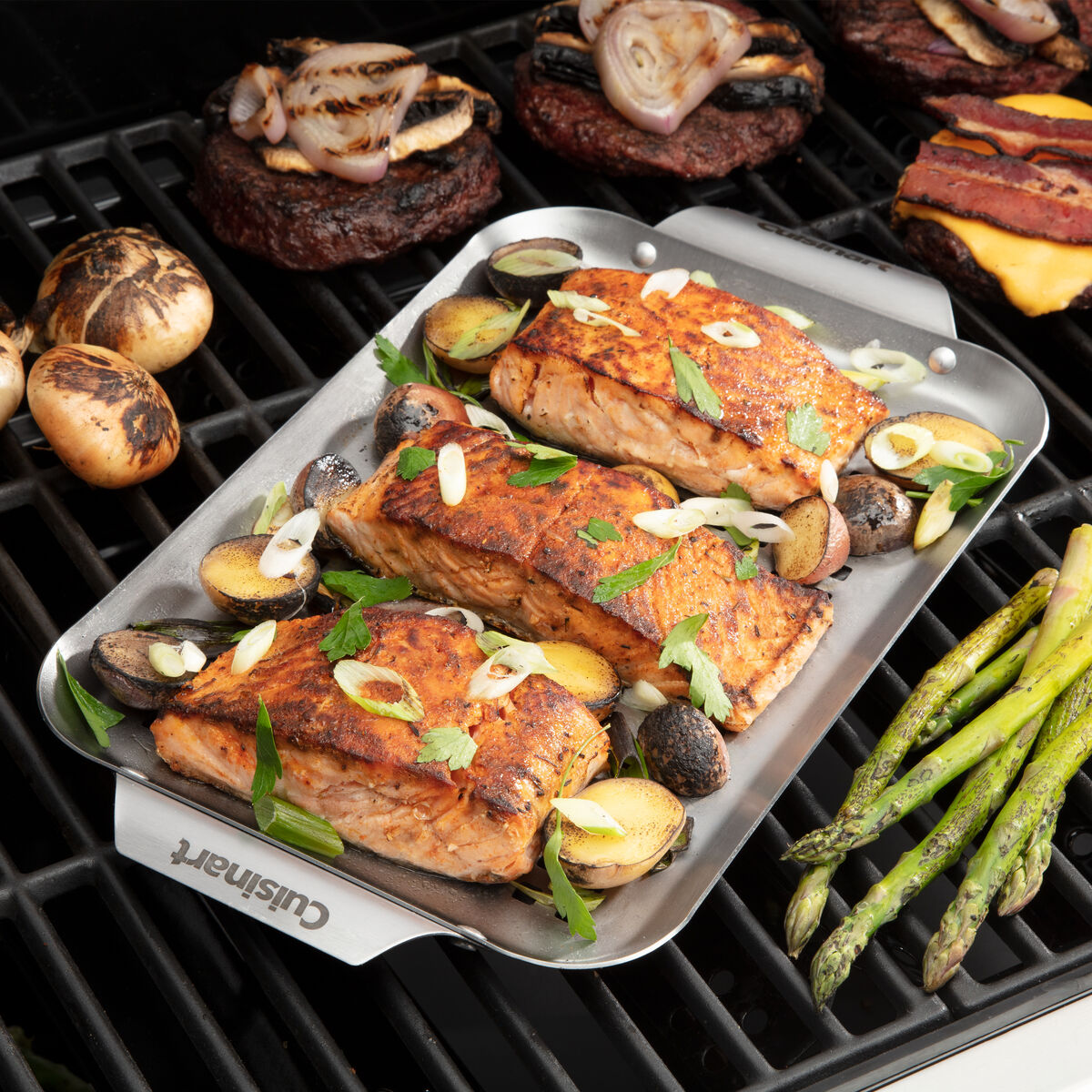 3 Piece Stainless Steel Topper Set 4