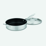 Discontinued 5 Quart Saut&eacute; Pan with Helper Handle & Cover 1