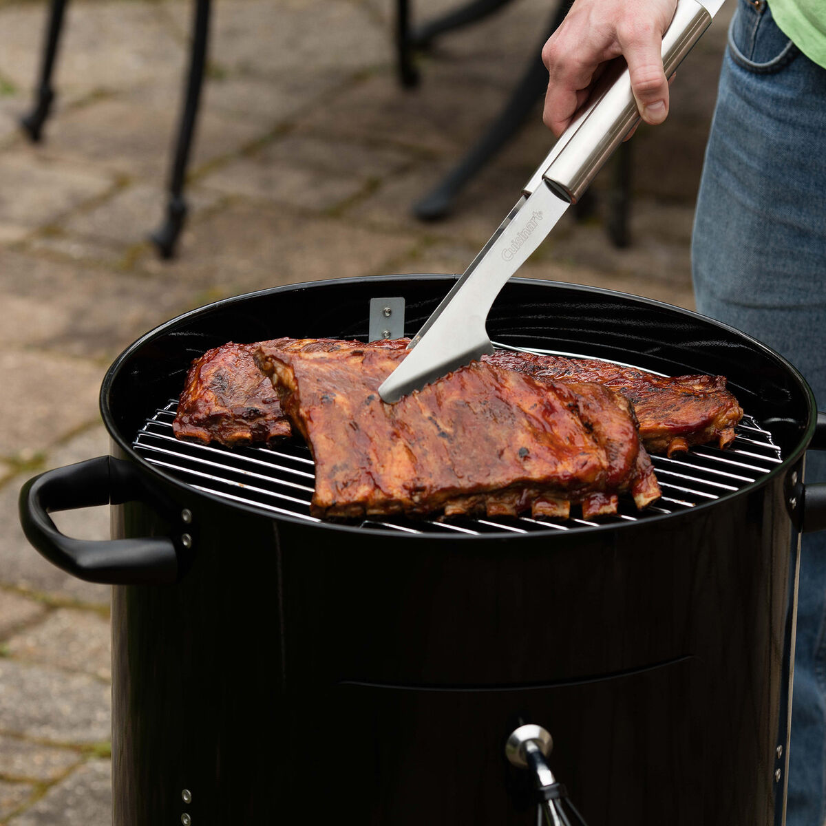 16" Vertical Charcoal Smoker 6