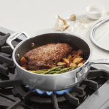 FusionPlus&reg; Hybrid 3.5qt Saut&eacute; Pan with Cast HH & Lid 2