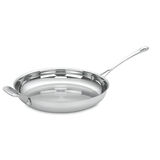 Contour&reg; Stainless 12" Skillet with Helper Handle 1