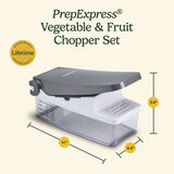 PrepExpress&reg; Vegetable & Fruit Chopper 7