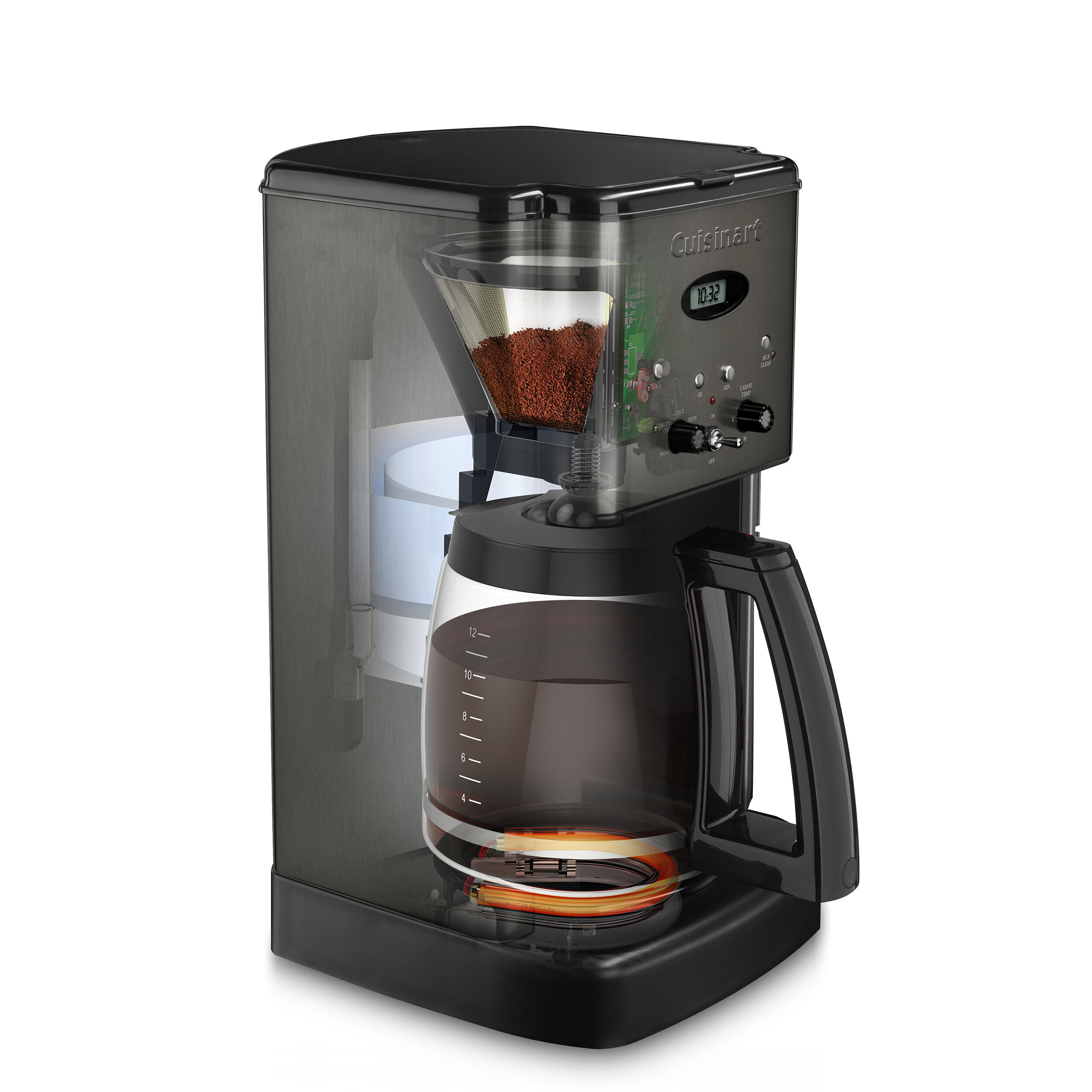 Brew Central 12 Cup Programmable Coffee Maker (Black) - Cuisinart