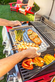 11.5" X 15" Stainless Steel Grill Topper - With Raised Handles 6