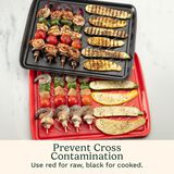 Large Grilling Prep and Serve Melamine Trays