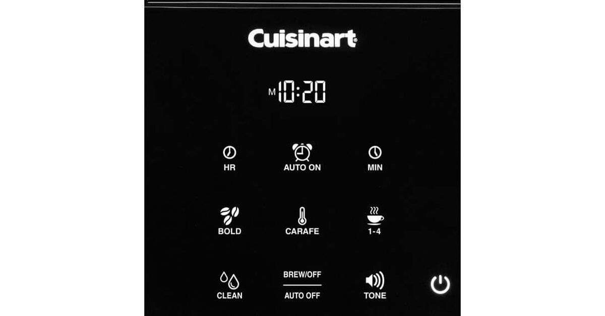 Discontinued Cuisinart Touchscreen 14-Cup Programmable Coffee Maker 13