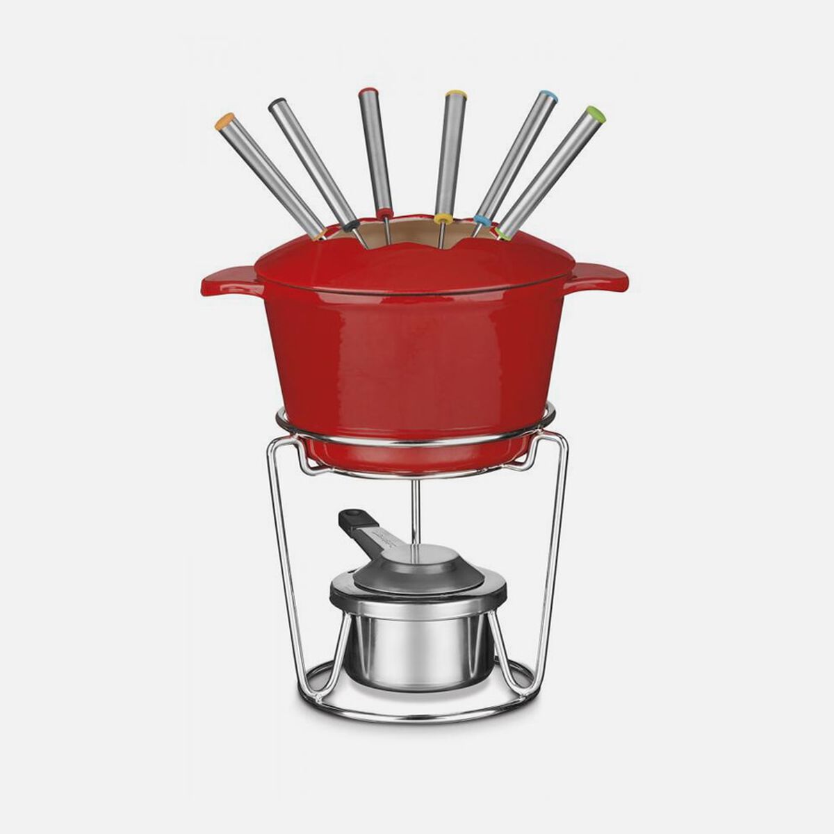 Discontinued Chef&rsquo;s Classic&trade; Enameled Cast Iron 13-Piece Fondue Set 2