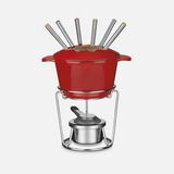Discontinued Chef&rsquo;s Classic&trade; Enameled Cast Iron 13-Piece Fondue Set 2
