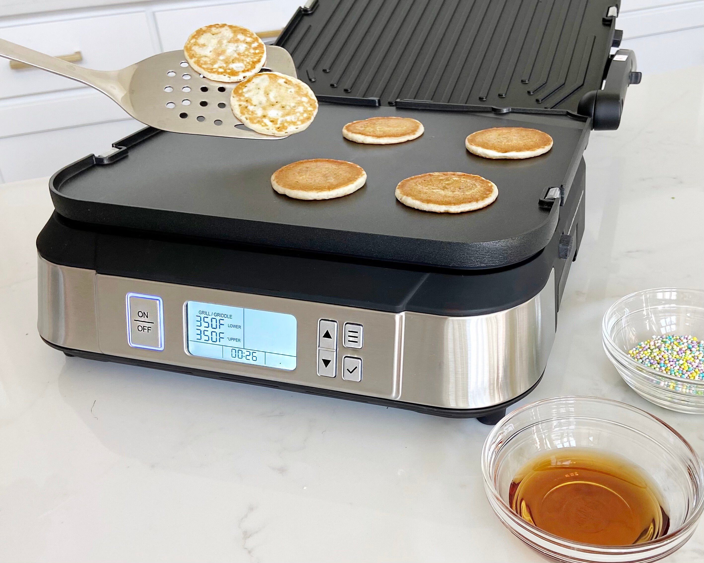 Electric Grill Cuisinart Griddler Waffle Plates Reviews