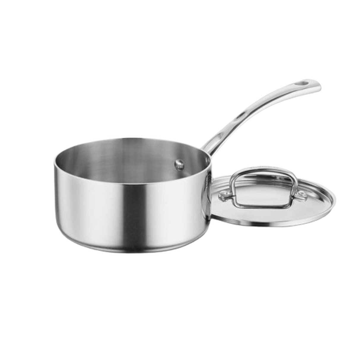 Discontinued French Classic Tri-Ply Stainless 2 Qt. Saucepan with Cover 1