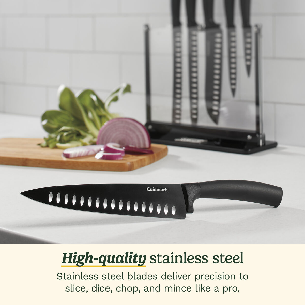 Nonstick Edge 7 Piece Knife Block Set 2