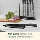 Nonstick Edge 7 Piece Knife Block Set 2