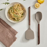 Acacia Fusion Solid Turner & Solid Spoon Set 2