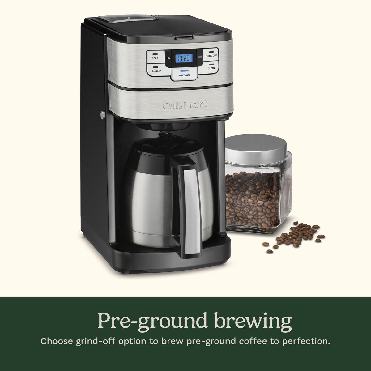 Automatic Grind & Brew 10 Cup Coffee Maker