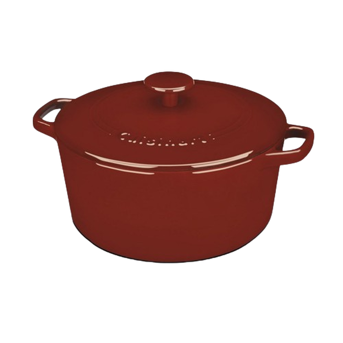 Chef&rsquo;s Classic&trade; Enameled Cast Iron Cookware 5 Quart Round Covered Casserole 1