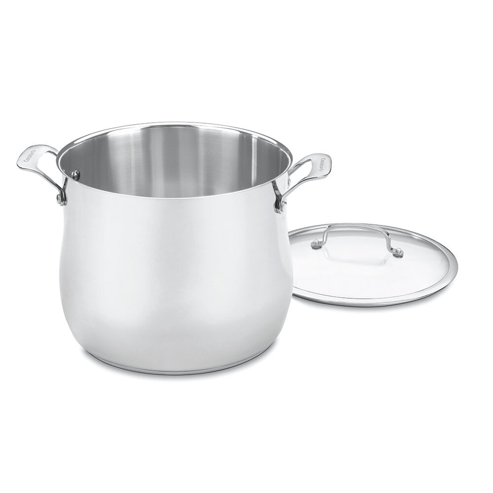 Cuisinart ストックポット 12QT #766-26 Contour® Stainless 12