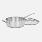 Discontinued 3.5 Quart Saut&eacute; Pan with Helper Handle & Cover 1