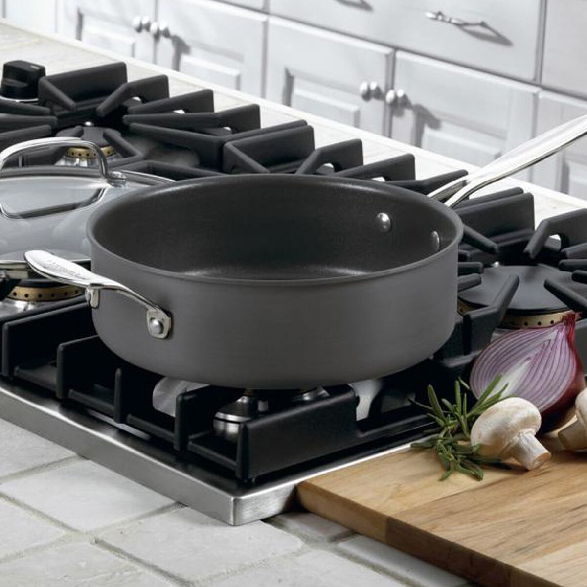 Discontinued Chef's Classic&trade; Nonstick Hard Anodized 3.5 Quart Saut&eacute; Pan 2