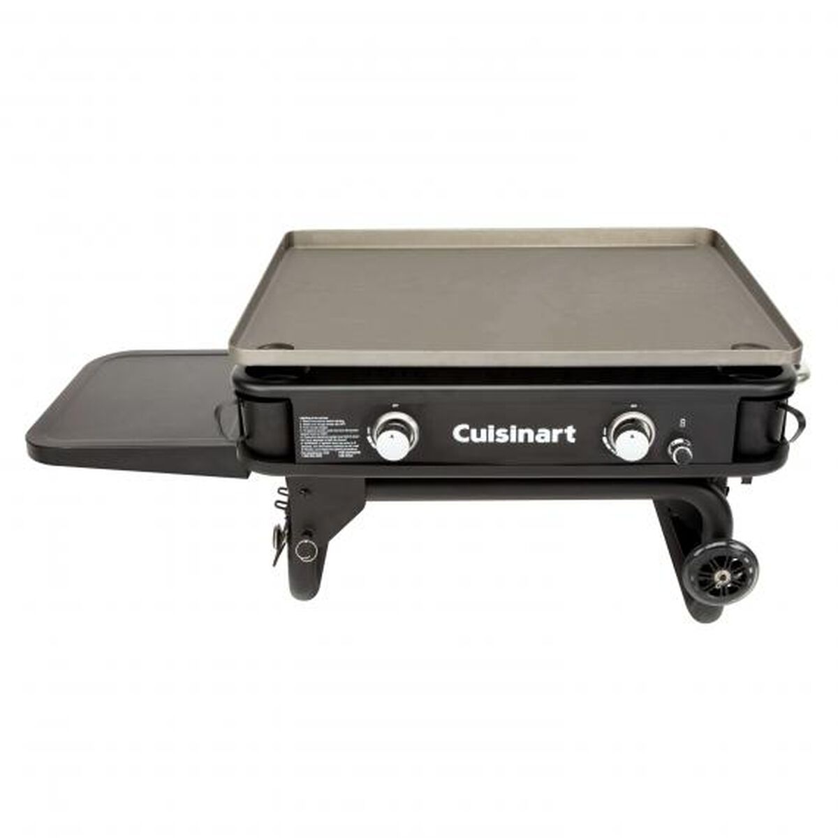 28" Two Burner Gas Griddle 5