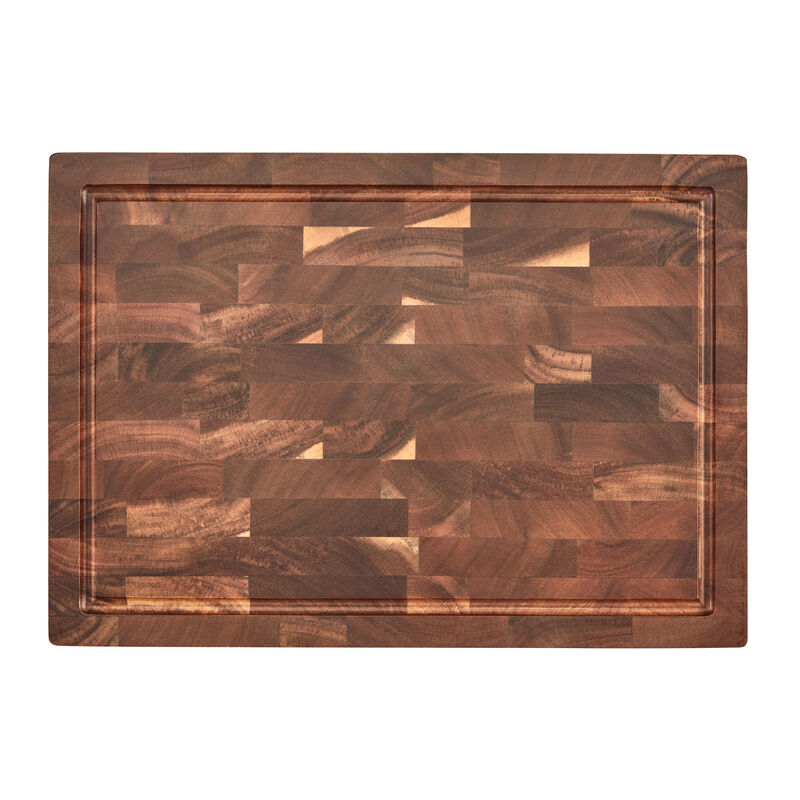 17" Reversible End Grain Acacia Cutting Board