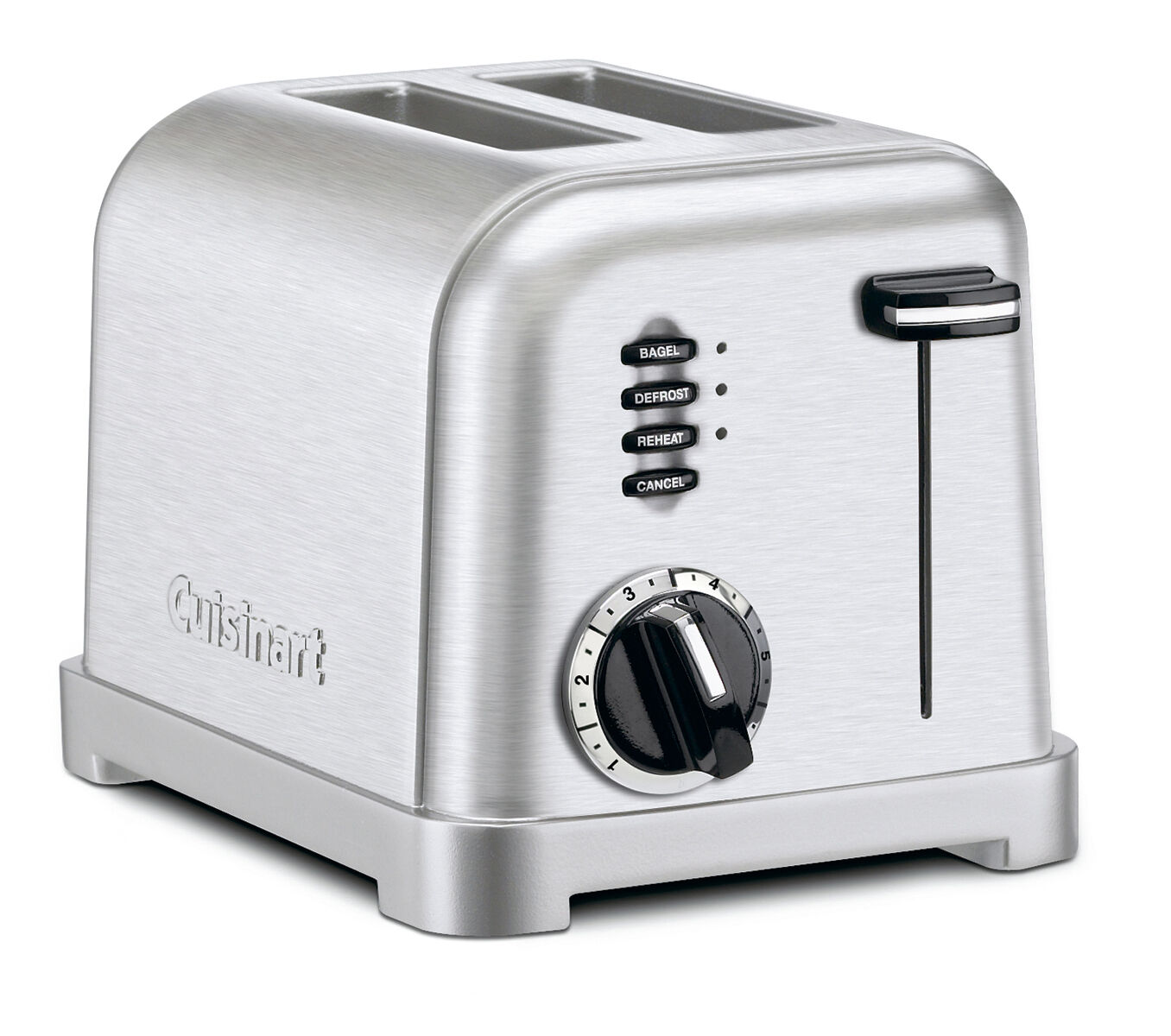 Cuisinart ステンレススチール トースター 2-Slice Classic Stainless Steel Toaster - Cuisinart