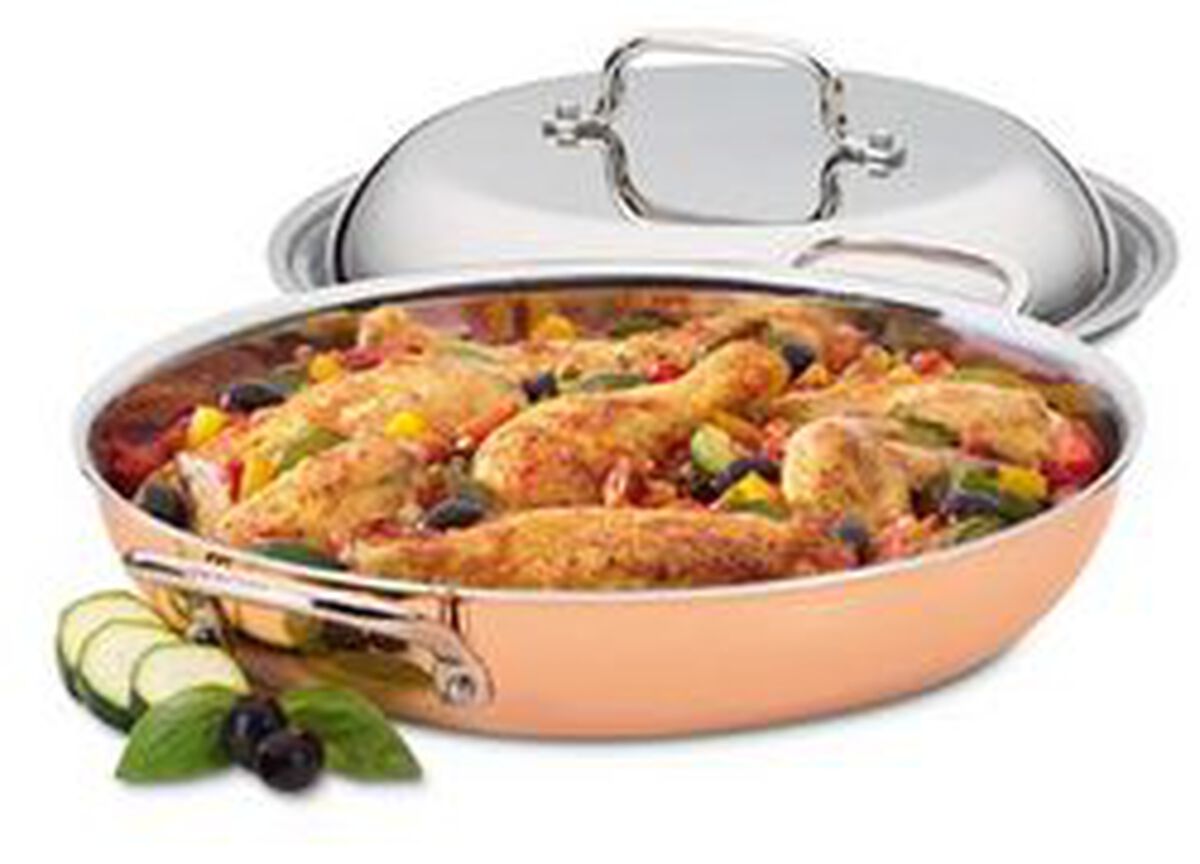 Discontinued 12.5" Braiser Pan with Cover 1