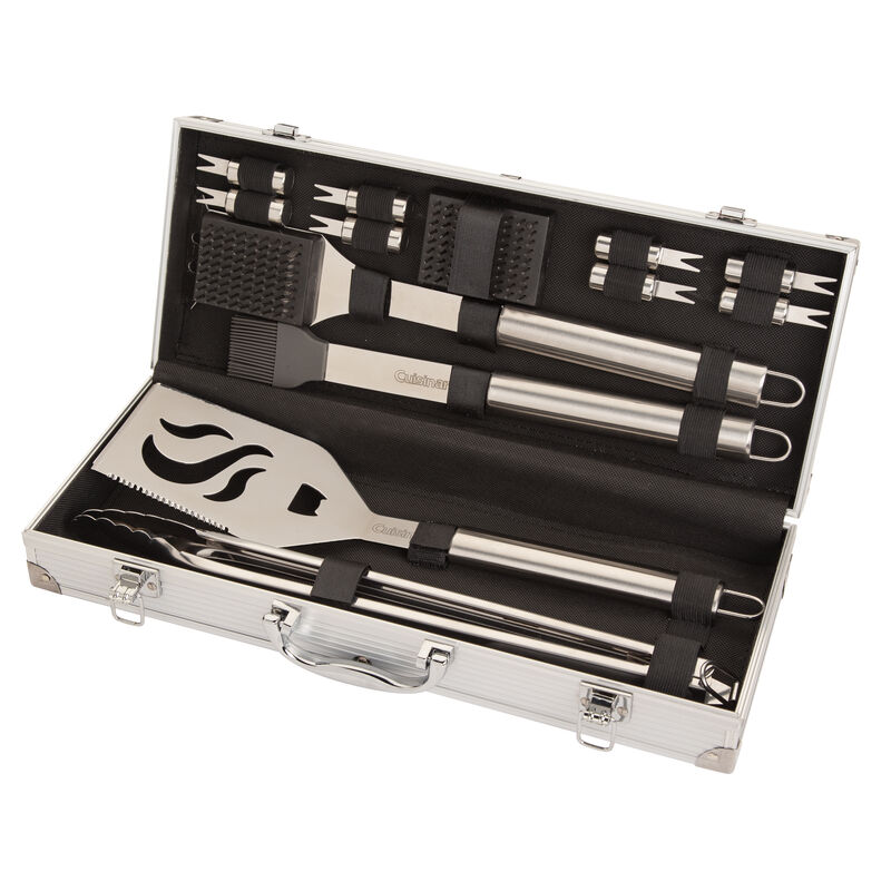 Cuisinart 14 piece deluxe grill tool set