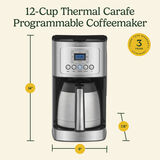 Programmable Thermal Coffee Maker (12 Cup)