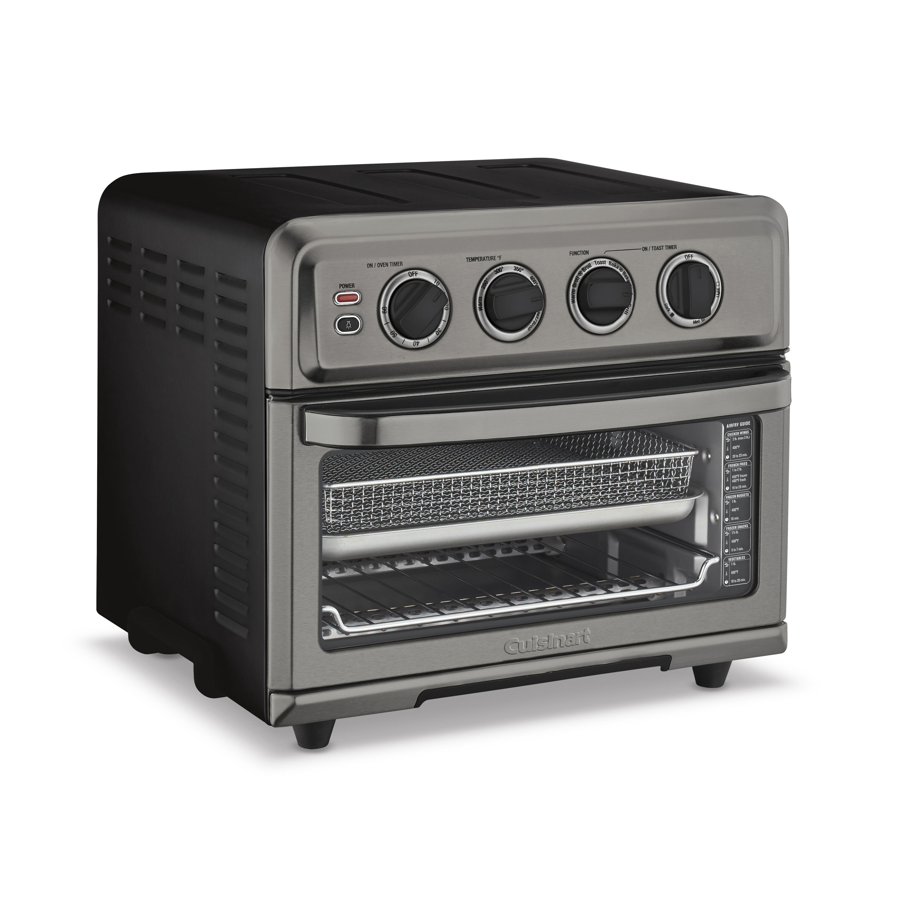 Air Fryer Toaster Oven with Grill (TOA-70 Series, Black) - Cuisinart