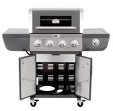 Cuisinart Four Burner Dual Fuel Gas Grill 9