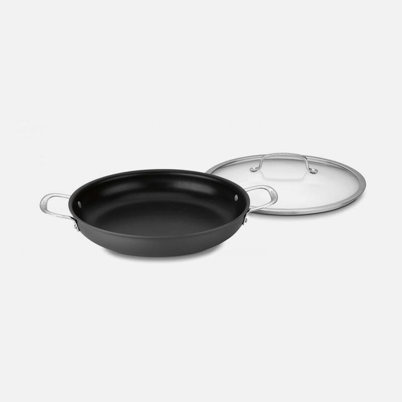 Discontinued Chef's Classic&trade; Nonstick Hard Anodized 12" Everyday Pan with Cover