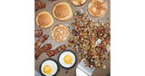 7 Piece Griddle Set - Includes 2 Multi-Functional Spatulas, 2 Squirt Bottles, 2 Silicone Egg Rings, a Griddle Scraper 1