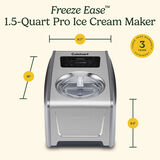 Freeze Ease 1.5qt Pro Ice Cream Maker 8