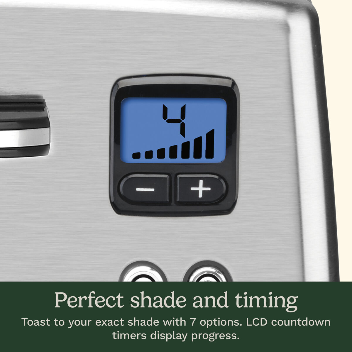 4 Slice Countdown Metal Toaster