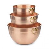 Discontinued 3 Piece Copper Mixing Bowl Set 2
