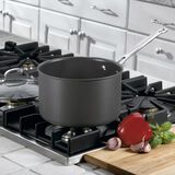 Discontinued Chef's Classic&trade; Non-Stick Hard Anodized 4 Quart Saucepan 2