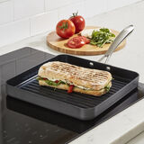 Discontinued GreenGourmet&reg; Hard Anodized 11" Grill Pan 1