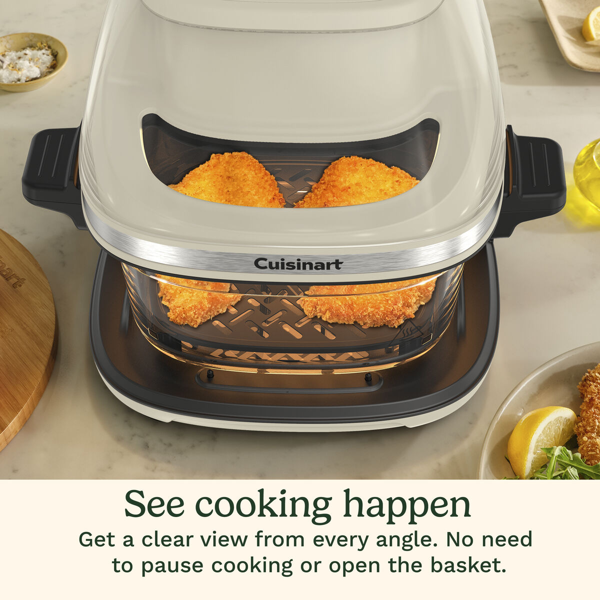ClearView 4-quart Glass Basket Air Fryer 3