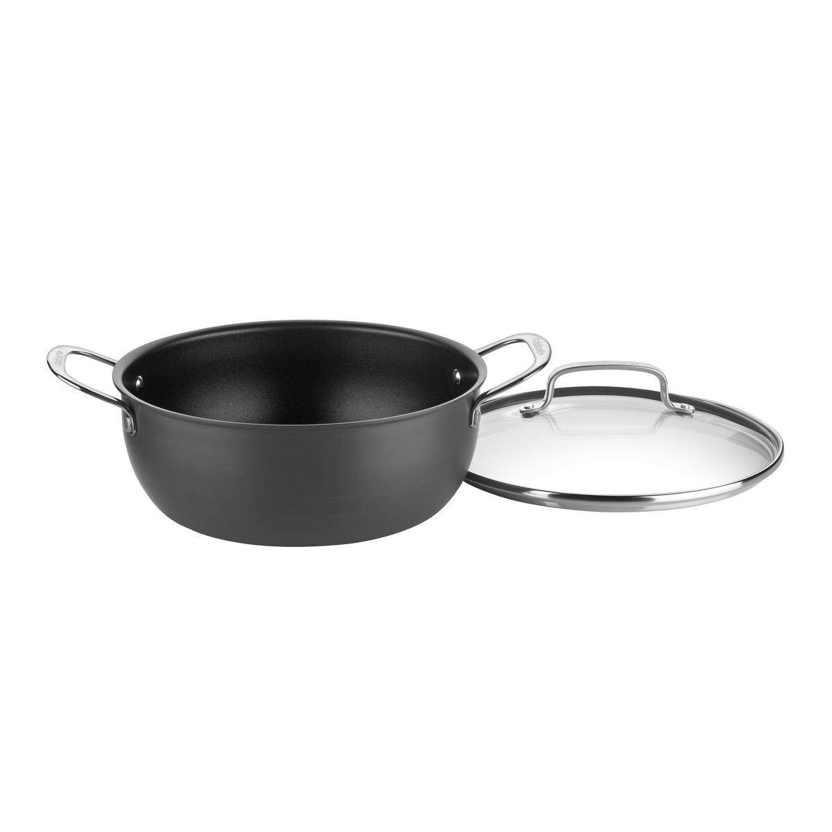 Discontinued Chef's Classic&trade; Nonstick Hard Anodized 5 Quart Chili Pot with Cover 1