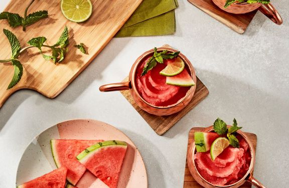 Frozen Watermelon Moscow Mule
