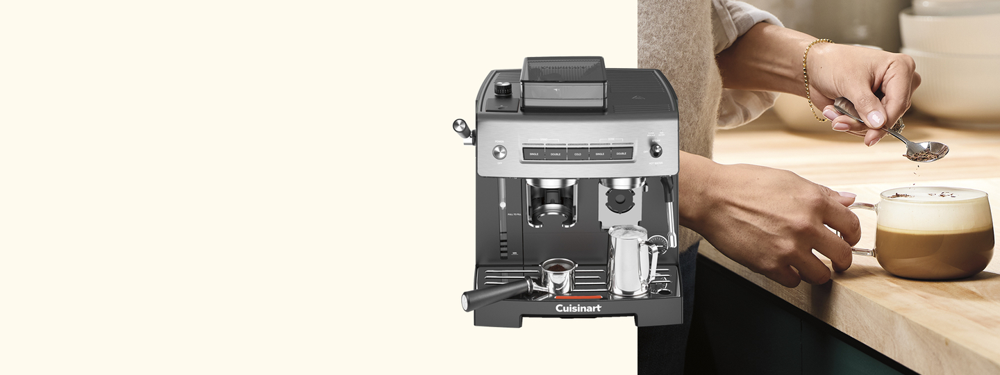 Grind & Brew Espresso Machine