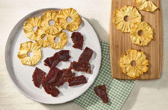Dehydrated Pineapple Rounds