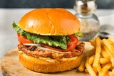 Turkey Burgers with Seasoned Steak Fries-1