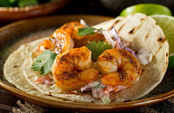 Grilled Mexican Shrimp