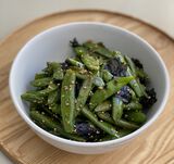 Blistered Snap Peas with Seaweed & Chili Flakes-2