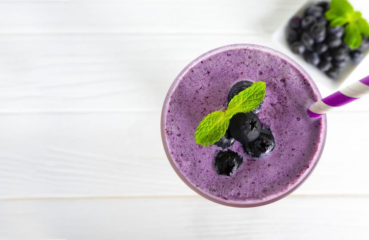 Berry Protein Smoothie-1