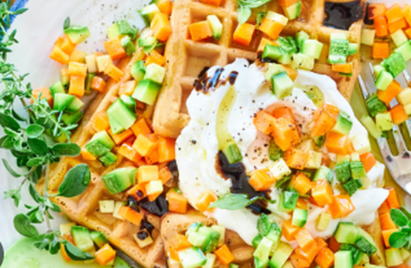 Jalape&ntilde;o Popper Waffles